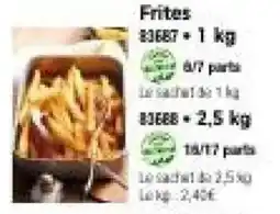 Thiriet Frites offre