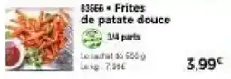 Thiriet Frites de patate douce offre