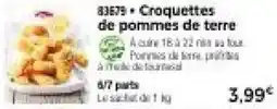 Thiriet Croquettes de pommes de terre offre