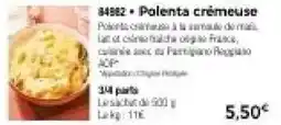 Thiriet Polenta crèmeuse offre