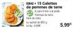 Thiriet 15 Galettes de pommes de terre offre