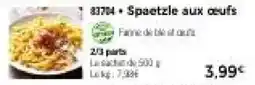 Thiriet 83704 • Spaetzle aux œufs offre