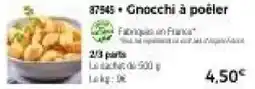 Thiriet Gnocchi à poêler offre