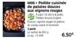 Thiriet B4585 Poêlée cuisinée de patates douces aux oignons rouges offre