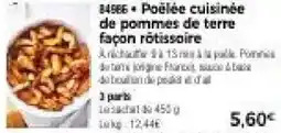Thiriet Poêlée cuisinée de pommes de terre façon rôtissoire offre