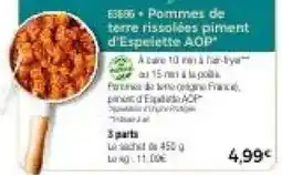 Thiriet B3886 Pommes de terre rissolées piment d'Espelette AOP offre
