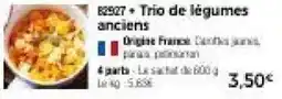 Thiriet Trio de légumes anciens offre