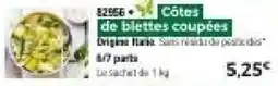 Thiriet Côtes de blettes coupées offre