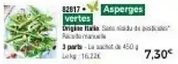 Thiriet Asperges vertes offre