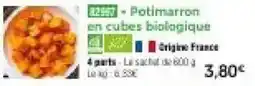 Thiriet Potimarron en cubes biologique offre