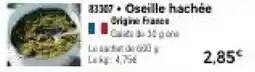 Thiriet Oseille hachée offre