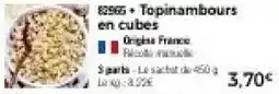 Thiriet Topinambours en cubes offre