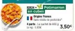 Thiriet Potimarron en cubes offre