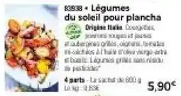 Thiriet Légumes du soleil pour plancha offre