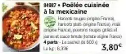 Thiriet Poêlée cuisinée à la mexicaine offre