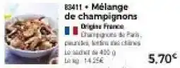 Thiriet Mélange de champignons offre