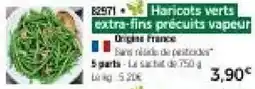 Thiriet Haricots verts extra-fins précuits vapeur offre