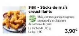 Thiriet Sticks de maïs croustillants offre