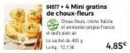 Thiriet COLONA Mini gratins de choux-fleurs offre