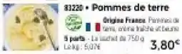 Thiriet Pommes de terre offre