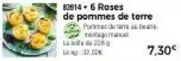 Thiriet 6 Roses de pommes de terre offre