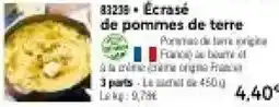 Thiriet Écrasé de pommes de terre offre