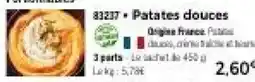 Thiriet Patates douces offre
