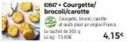 Thiriet Courgette/brocoli/carotte offre
