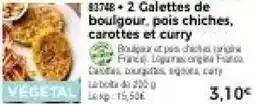 Thiriet Boullour et pois chiches offre
