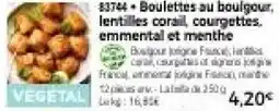 Thiriet Boulettes au bouligour offre