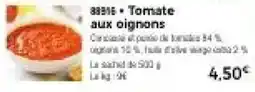 Thiriet Tomate aux oignons offre