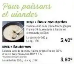Thiriet Deux moutardes offre