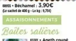 Thiriet Béchamel offre
