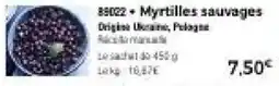 Thiriet Myrtilles sauvages offre