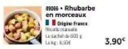 Thiriet Rhubarbe en morceaux offre