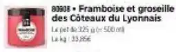 Thiriet Framboise et groseille des Côteaux du Lyonnais offre