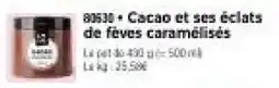 Thiriet COLONA Cacao et ses éclats de fèves caramélisées offre