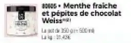 Thiriet Weiss Menthe fraiche et pépites de chocolat offre