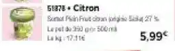 Thiriet Citron offre