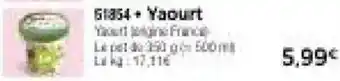 Thiriet Yaourt offre