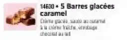 Thiriet 5 Barres glacées caramel offre