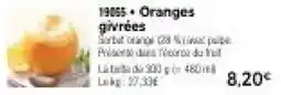 Thiriet 13855 • Oranges givrées offre