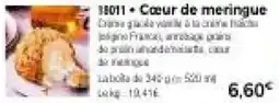Thiriet Cœur de meringue offre