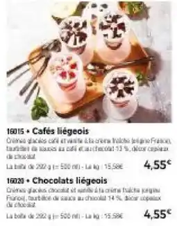 Thiriet Cafés liégeois offre