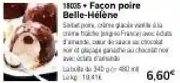 Thiriet Belle-Hélène Façon poire offre