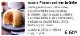 Thiriet Façon crème brûlée offre