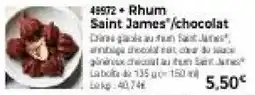 Thiriet Rhûm Saint James offre