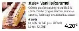 Thiriet Vanille/caramel offre