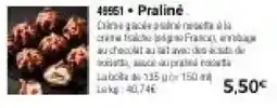 Thiriet Praliné offre