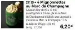 Thiriet COLONA Mignonnettes au Marc de Champagne offre